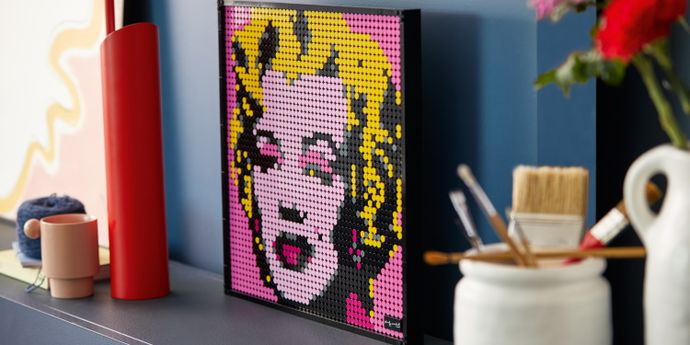 Lego Art, i mattoncini colorati al servizio dell'arte