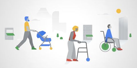 google maps passeggini sedie a rotelle