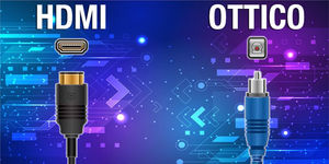 Cavo HDMI e cavo ottico