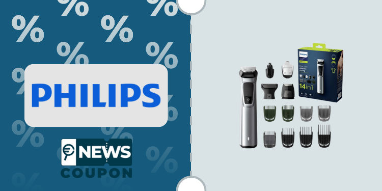 Il miglior coupon Philips del giorno: Multigroom Series 7000 14in1 ...