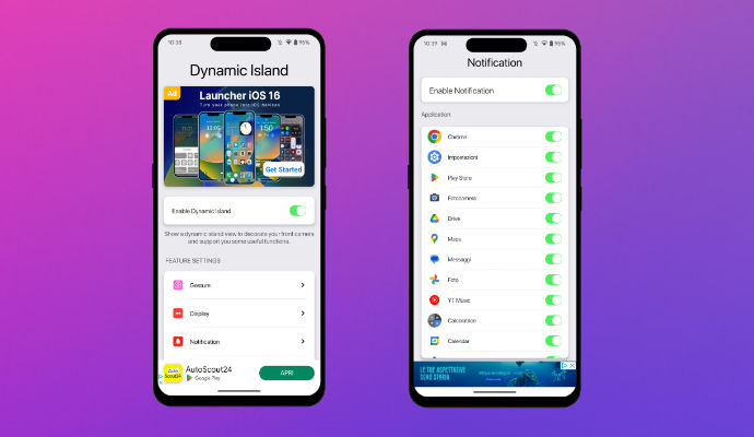 Come avere la Dynamic Island su smartphone Android