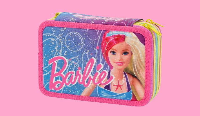Barbie: zaino, astuccio e diario per la scuola 2023-2024