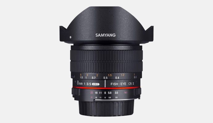 Samyang 8mm F3.5 UMC Fish-Eye CS II