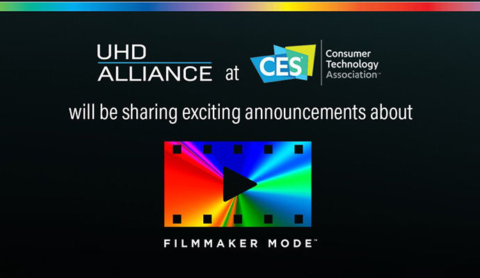 L'annuncio della modalità Filmmaker in occasione del CES 2020 di Las Vegas