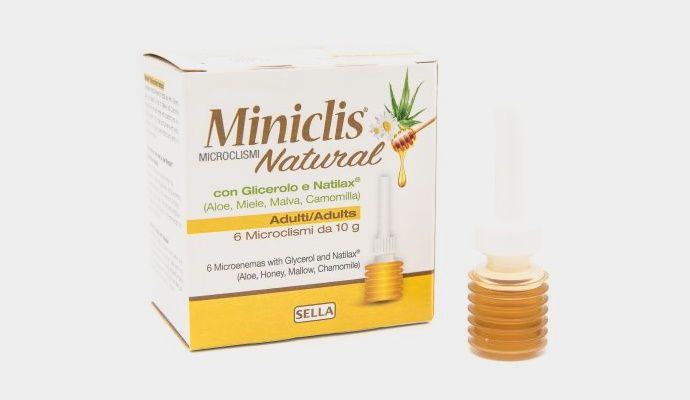 Sella Miniclis Natural Microclismi Adulti