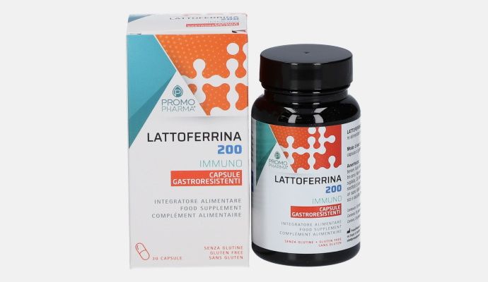 PromoPharma Lattoferrina 200 Immuno Capsule