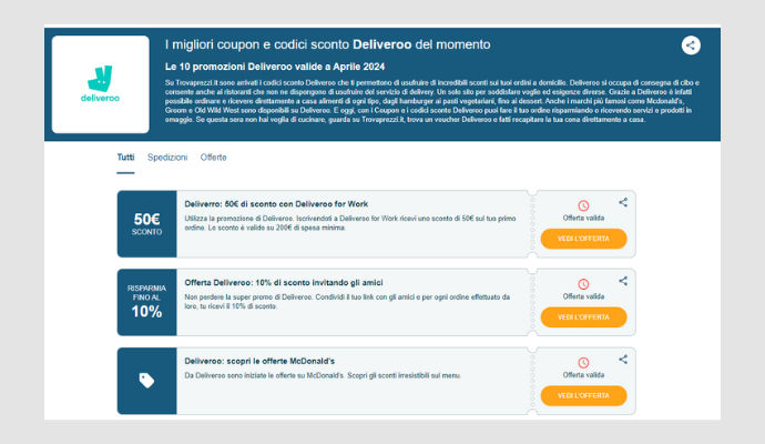 Coupon Deliveroo Coupon Deliveroo