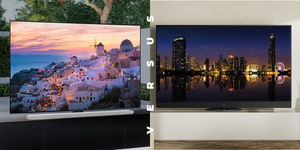 TV LCD vs OLED immagini in movimento