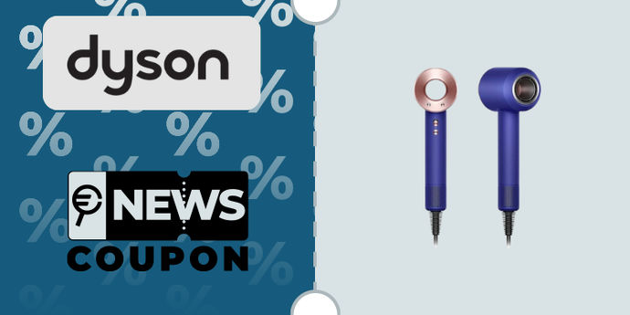 Miglior Coupon Dyson del giorno: Supersonic Pervinca/rosé a soli 479€