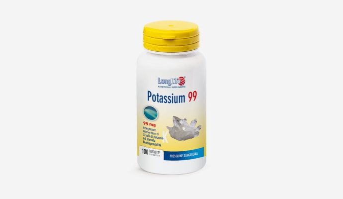 LongLife Potassium 99mg 100 tavolette