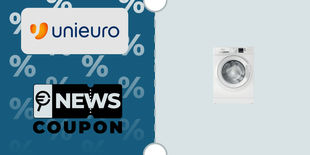 Il miglior Coupon Unieuro del giorno: Hotpoint Ariston Lavatrice NFR428W IT a soli 299 euro