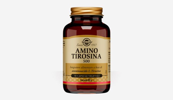 Solgar Amino Tirosina 500 50 capsule