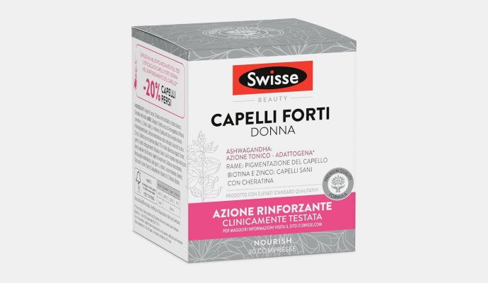 Integratore per capelli Swisse Capelli Forti Donna Compresse