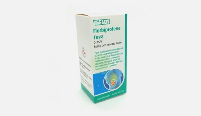 Teva Flurbiprofene spray 15ml