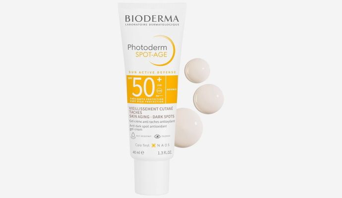 Crema solare viso antimacchia Bioderma Photoderm Spot-Age Gel-crema SPF50+