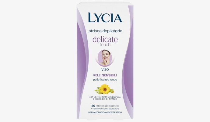 Lycia Strisce Depilatorie Delicate Touch Viso