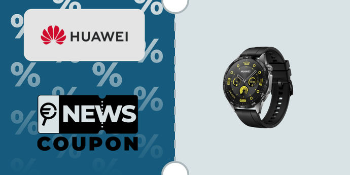 Miglior Coupon Huawei del giorno Watch GT 4 46mm Black a soli 199