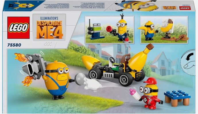 Lego Cattivissimo Me 4 75580 I Minions e l'auto banana