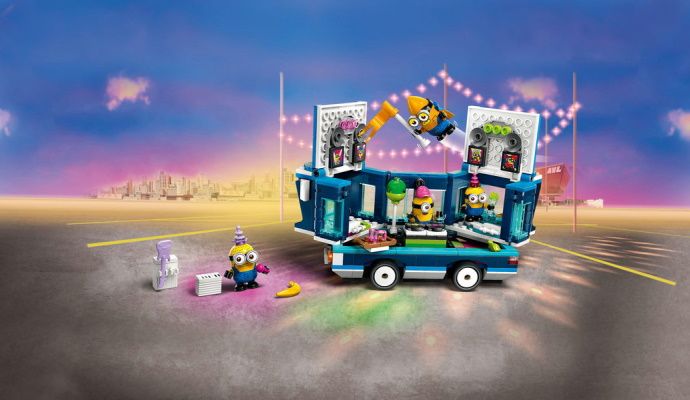 Lego Cattivissimo Me 4 75581 Il Party Bus musicale dei Minions