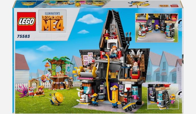 Lego Cattivissimo Me 4 75583 I Minions e la villa della famiglia di Gru