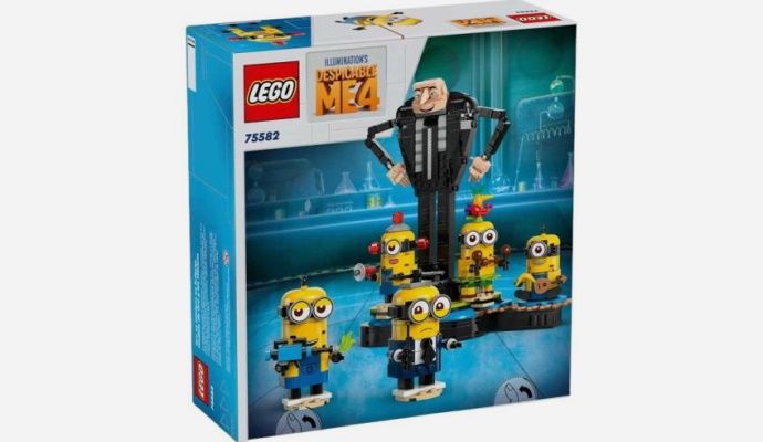 Lego Cattivissimo Me 4 75582 Gru e Minions in mattoncini