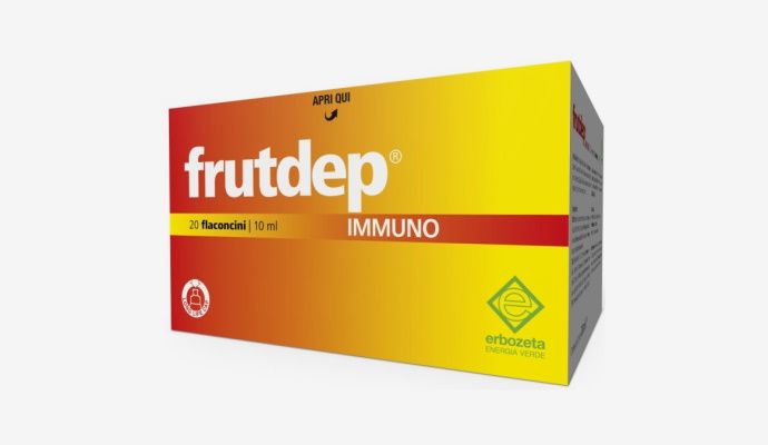 Erbozeta Frutdep Immuno 20 flaconcini