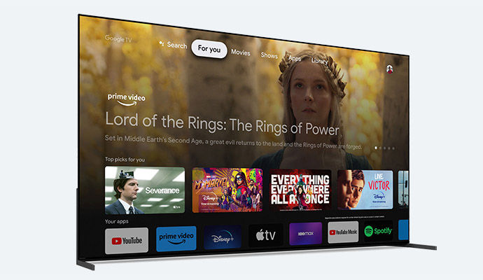 Google TV QD-OLED Sony A95L