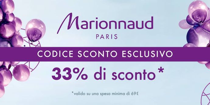 Marionnaud - sconto esclusivo