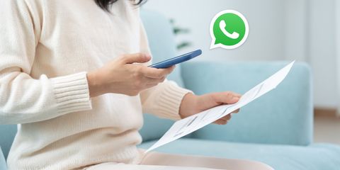 Whatsapp scansione documenti