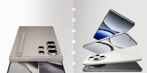 confronto Galaxy S24 Ultra e Find X8 Pro