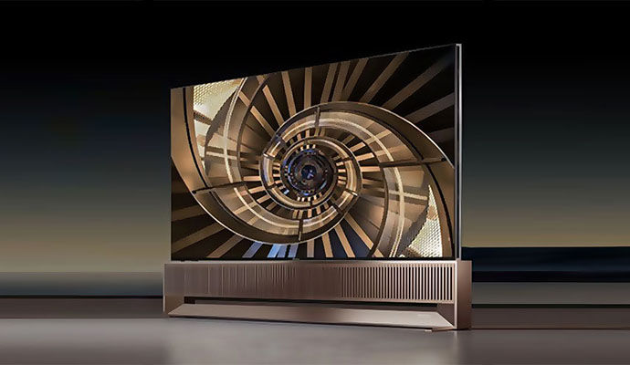 TV Hisense 116UX con tecnologia Mini LED RGB