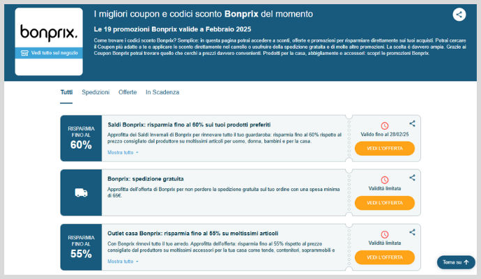 Coupon Bonprix