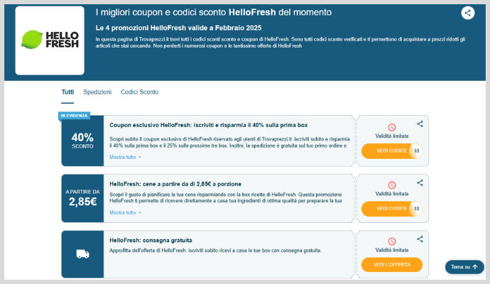 Coupon HelloFresh Coupon HelloFresh