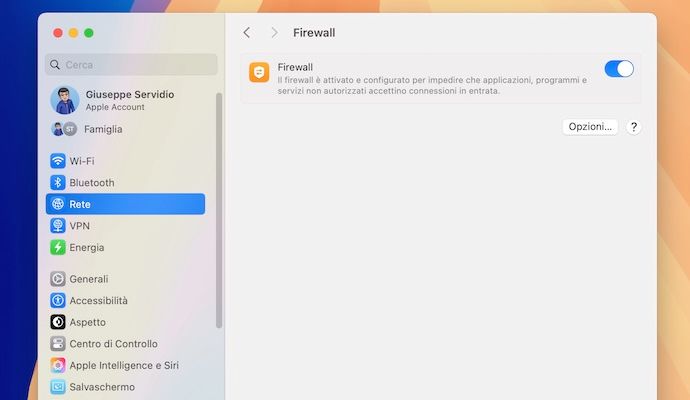 Firewall Mac