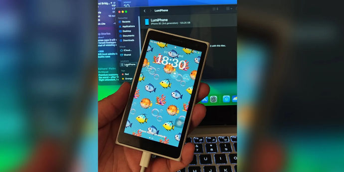 Nokia Lumia iPhone
