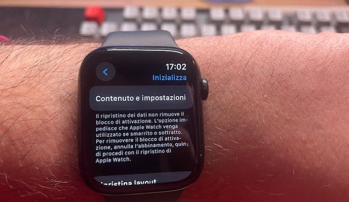 Come ripristinare Apple Watch