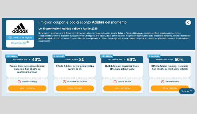 Coupon Adidas