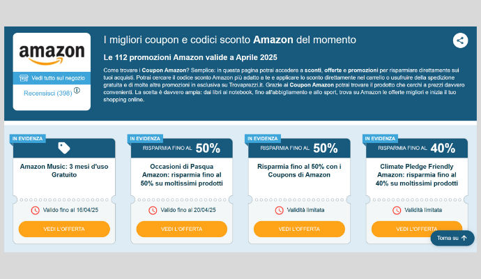 Coupon Amazon