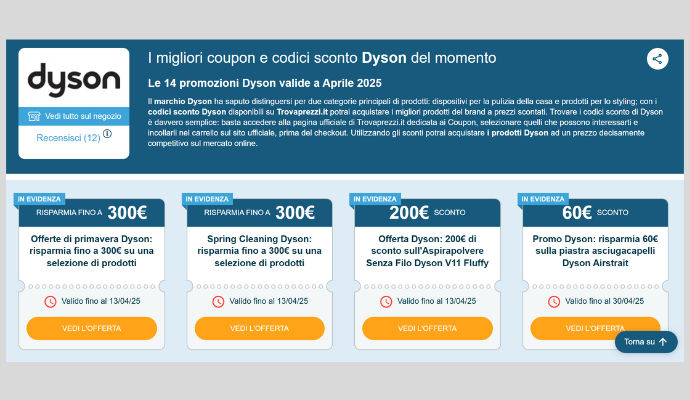 Coupon Dyson