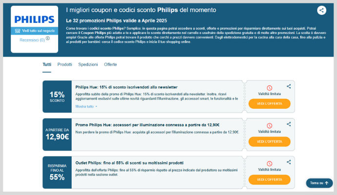 Coupon Philips
