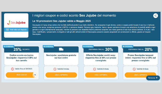Coupon SexJujube Coupon SexJujube