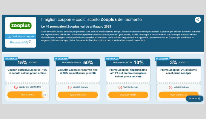Coupon Zooplus