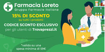 Promo Farmacia Loreto: sconto del 15% sui tuoi acquisti