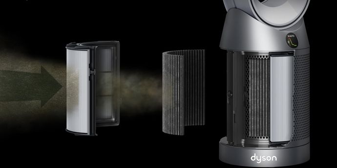 Come pulire i purificatori aria Dyson
