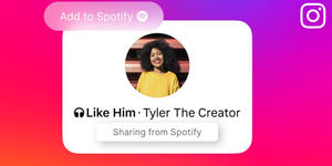 Note Instagram Spotify