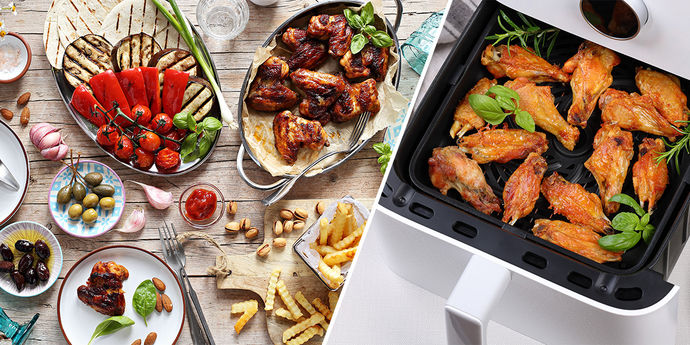 Friggitrice ad aria pranzo Ferragosto