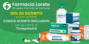 Farmacia Loreto: 10% di sconto su tutto il catalogo