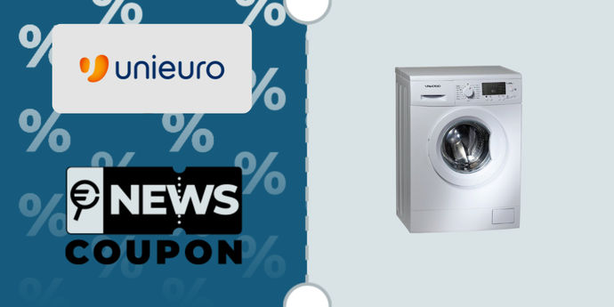 Il miglior coupon Unieuro del giorno: Sangiorgio Lavatrice F510L a soli ...