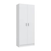 Armadio a due ante bianco