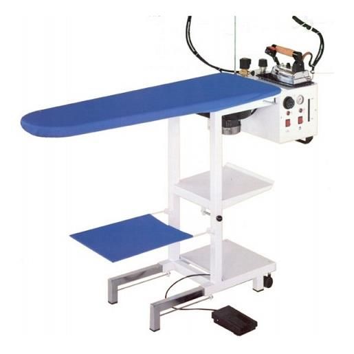 Asse Da Stiro Professionale EOLO AS07 | Piano Riscaldato 700W + Aspirante 150W | Caldaia 2L E Ferro Inclusi | Made In Italy